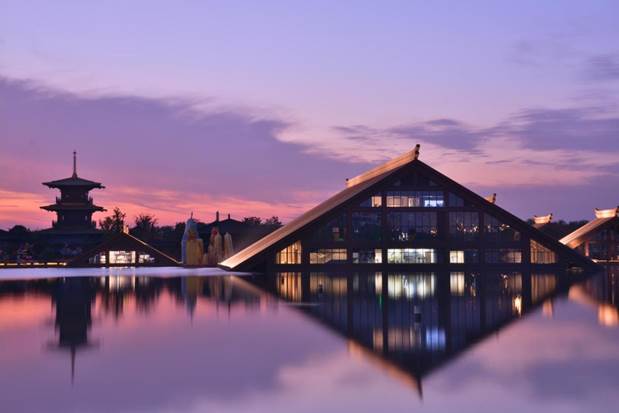 李毓媛-广富林暮色-18818236171